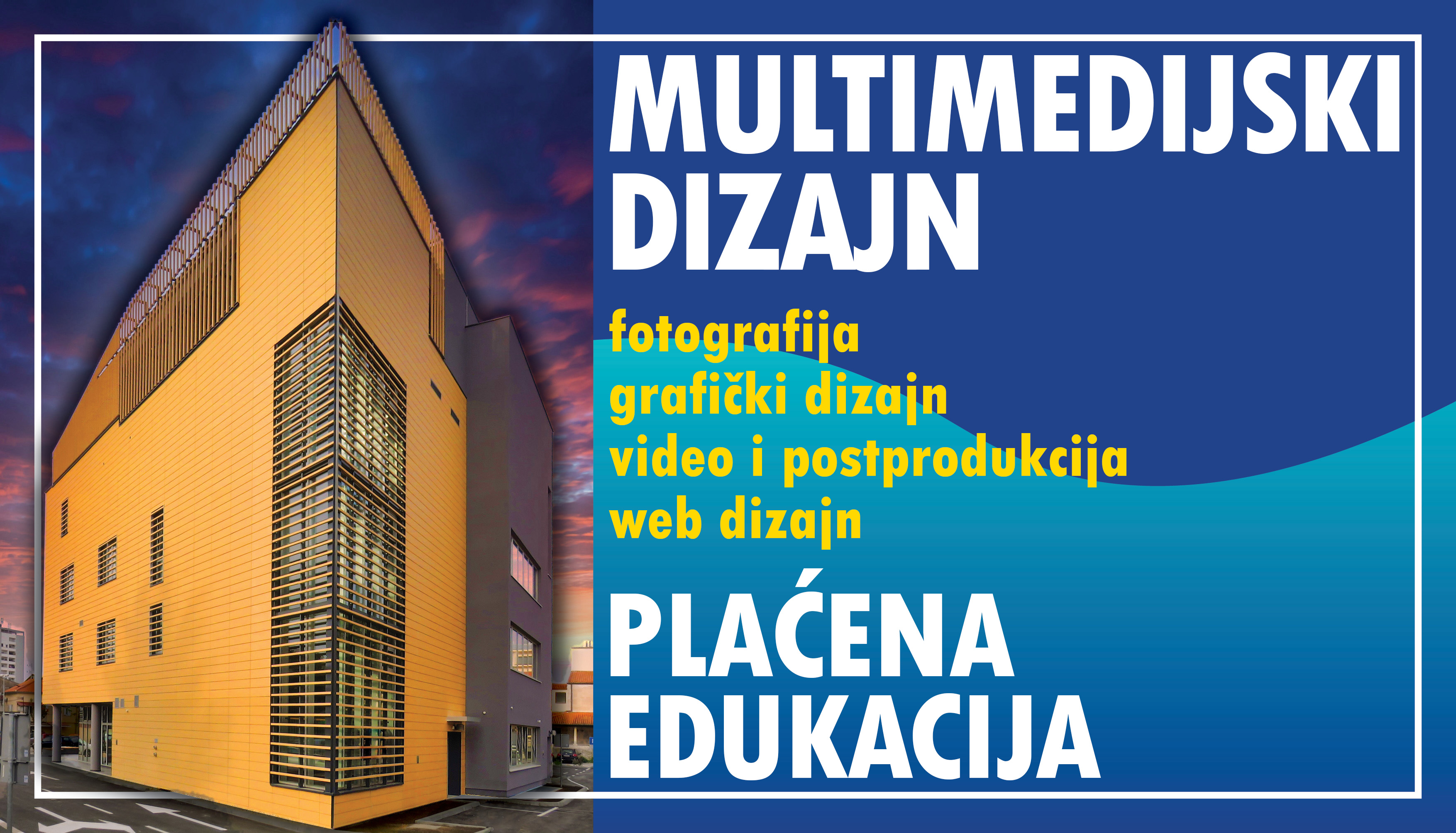 Zanima vas edukacija o multimedijskom dizajnu? – Dođite na prezentaciju o edukaciji u Centar za kreativne industrije u Zadru